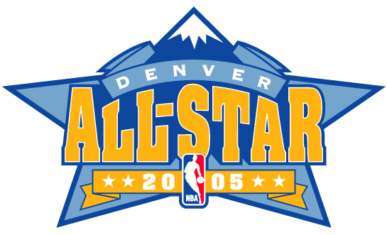 NBA All-Star Game 2005 Primary Logo iron on transfers for clothing